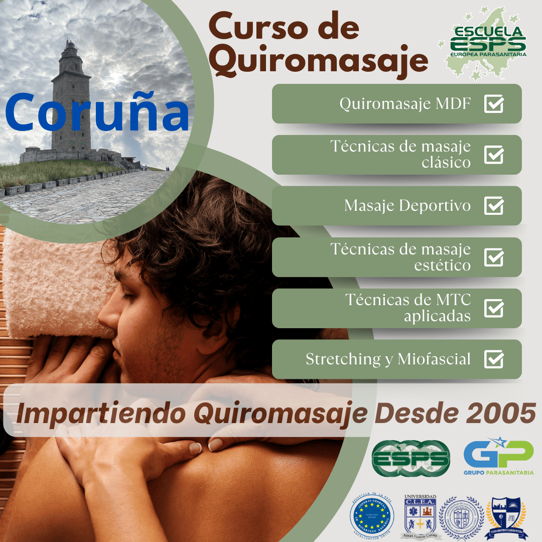 Curso de Quiromasaje en A Coruña